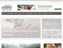 Tablet Screenshot of edibleorlando.com